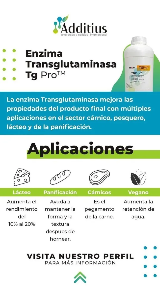 Transglutaminasa Enzima Tgpro - Imagen 2